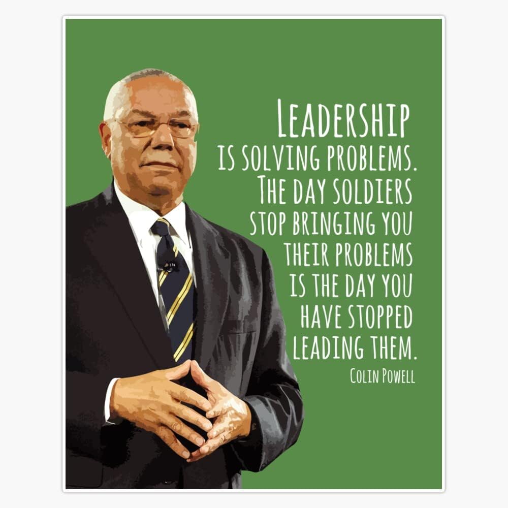 Colin Powell https://www.amazon.com/Leadership-Problems-Motivation-Inspiration-Secretary/dp/B09W176FW7