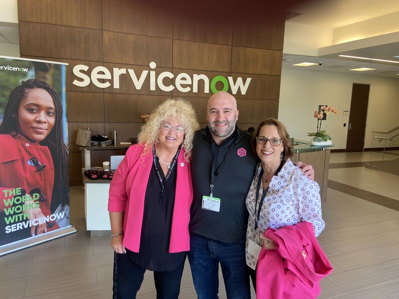 Elevating Business Excellence: Thirdera Sponsorship with ITIL Leader Brenda Iniguez on Generative AI and Hyperautomation Workshop at ServiceNow HQ