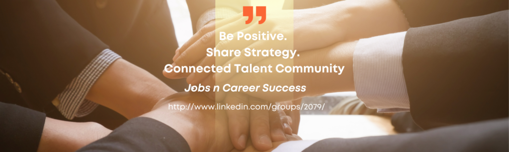 Holiday-Guide: Share Job Resources. Join and get connected to give or receive Career Hope for the Holidays. 
 https://www.linkedin.com/groups/2079