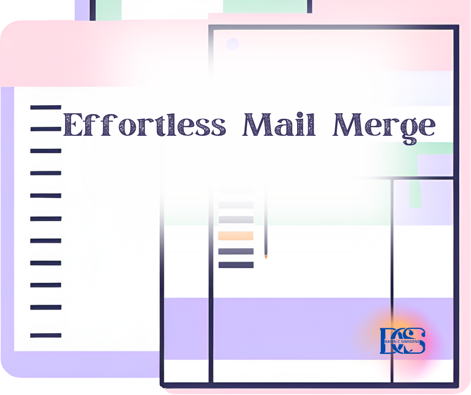 Effortless Excel Mail Merge provides a detailed guide with step-by-step instructions for creating a mail merge using an Excel spreadsheet in Microsoft Word. Learn how to easily manage recipients and data with clear transitions and straightforward steps.