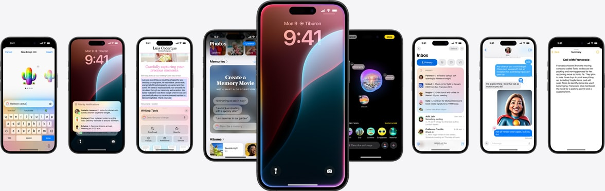 iPhone Lens Feature Clarity Siri’s Expert Apple Intelligence: Siri’s Expert Apple Intelligence transforms your experience: Key AI Features Advanced AI Integration Smarter conversations with contextual understanding. Effortlessly handle complex or ambiguous requests. Lifelike voice interactions powered by enhanced AI. AI-Driven Task Management Writing Assistance: Draft and summarize emails, messages, or documents. Smart Replies: Generate tailored responses with AI. Notification Summaries: Organize updates into concise, AI-curated recaps. AI-Enhanced Photo Features Natural Language Search: Find photos by description or memory effortlessly. Memory Movies: Use AI to create stunning video compilations. Photo Cleanup Tool: Automatically organize and enhance your photo library. AI-Powered Focus and Personalization Priority Messaging: AI ensures important notifications break through. Personalized Suggestions: Siri learns and adapts to your habits. Dive into Siri’s Expert Apple Intelligence and experience the AI transformation today!